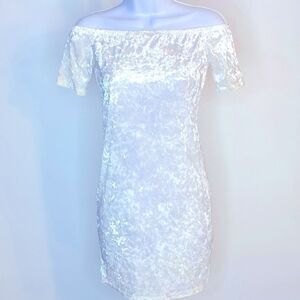 NEW…Ivory dress size S (small) from Forever21